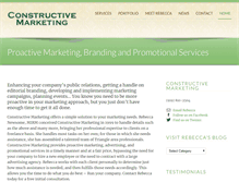Tablet Screenshot of constructivemarketing.net